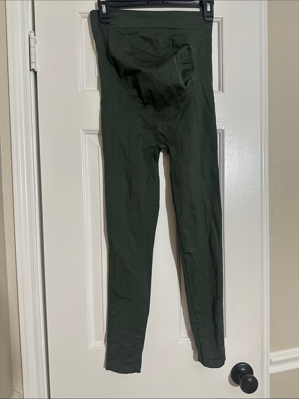 Dark Green maternity leggings